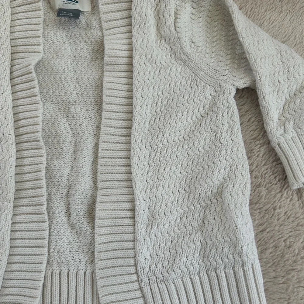 Old navy cream knit cardigan